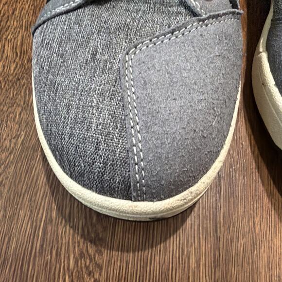 Iron Jias | JIA-016 Grey Denim Casual Motorcycle Riding Sneakers Size Men's 10 - Picture 12 of 16